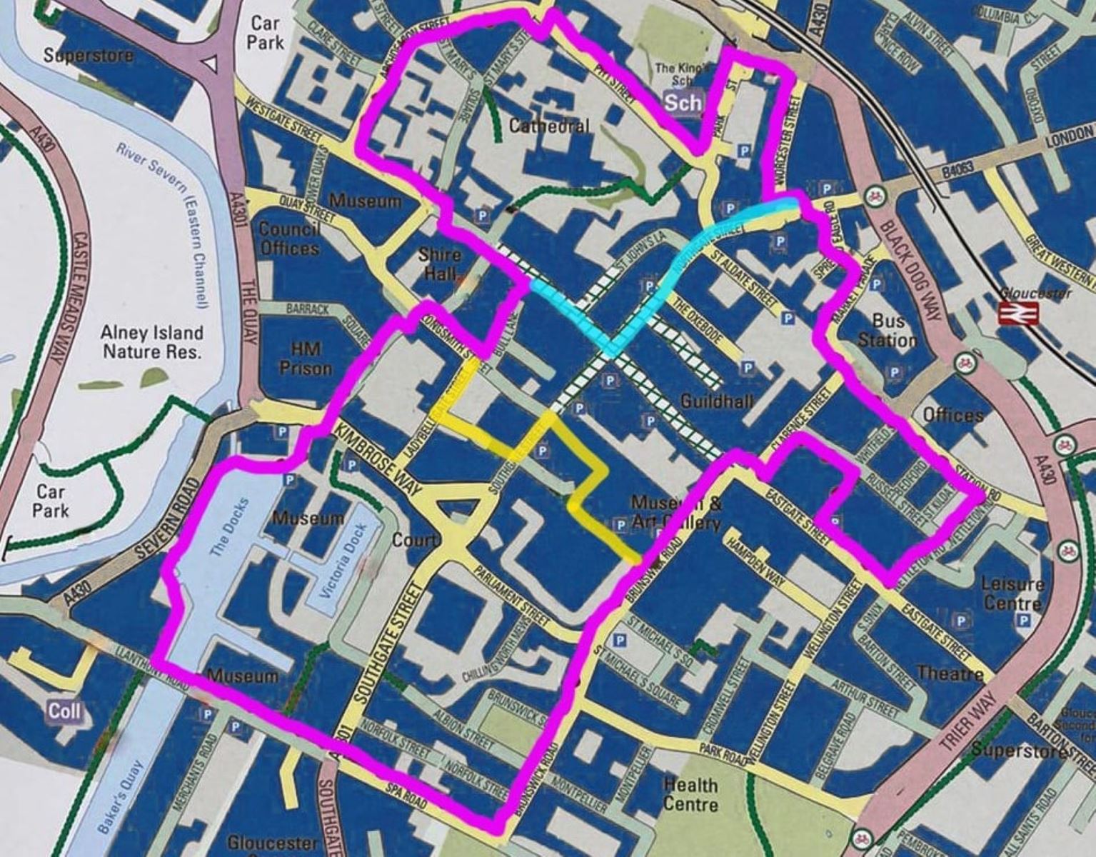 Gloucester Art Trail Map